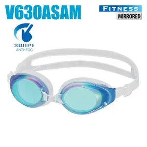 View Swipe swim goggles Sam Fitness Emerald