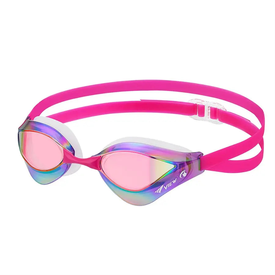 View Swimming Gear Swipe Blade Orca Goggles Blue