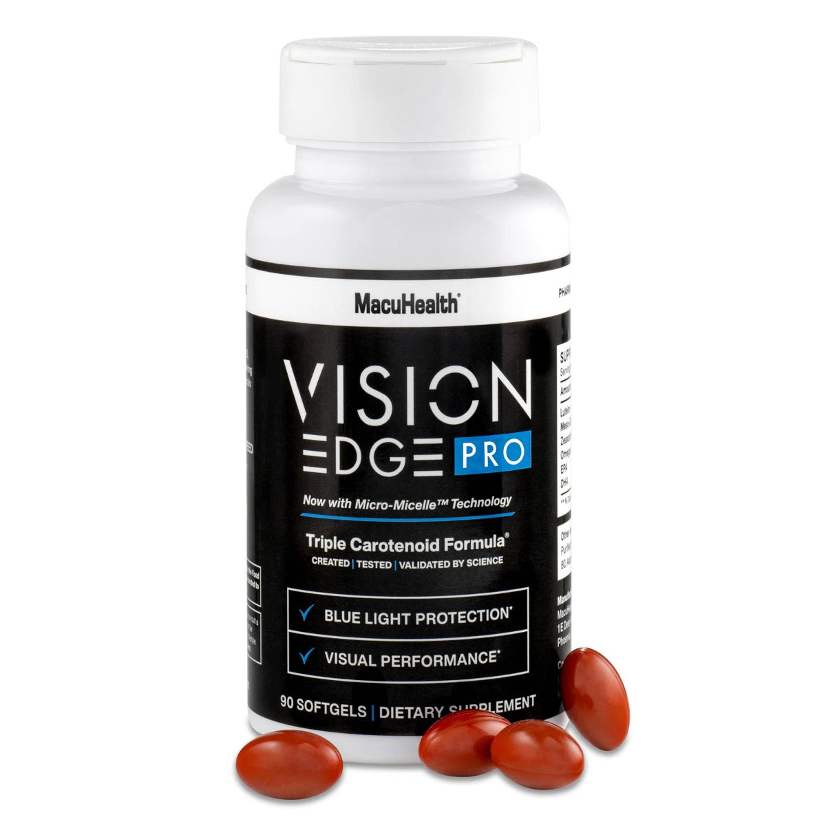 Picture of Macuhealth Vision Edge Pro Eye Supplements