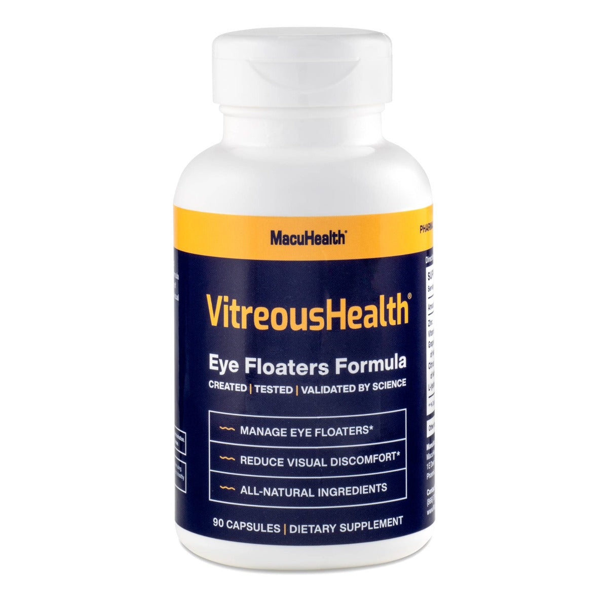 Macuheath VitreousHealth eye supplements for floaters