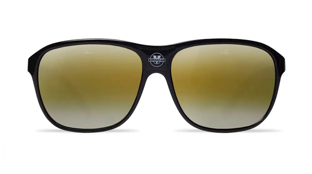 Vuarnet 03 sunglasses in black with skilynx lenses