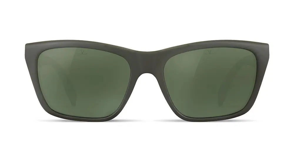 Vuarnet 006 sunglasses in gray with gray polarized lenses