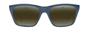 Shiny Transparent  Blue/Greylynx lenses