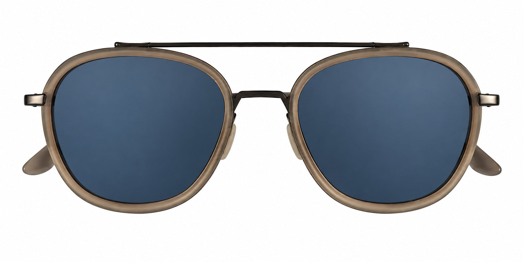 Vuarnet 1615 sunglasses in gray tortoise with blue polarized lenses