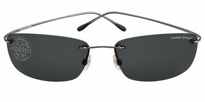 Silver frame/Gray Polarized Polycarbonate lenses (was $180)