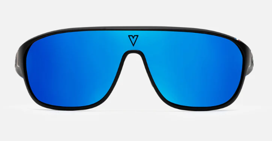 Vuarnet 1929 Matte Black - Grey / Polar Blue Flash