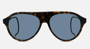 Tortoiseshell (Dark Havana) Large Size frame/Blue Polar lenses