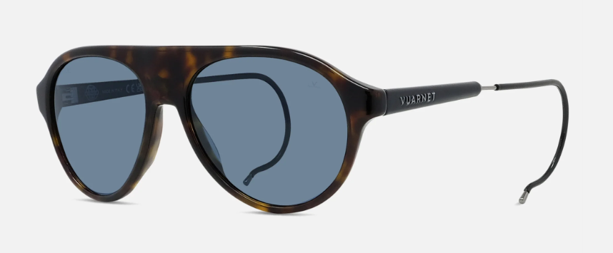 Vuarnet Alpine 02 view with cable temples