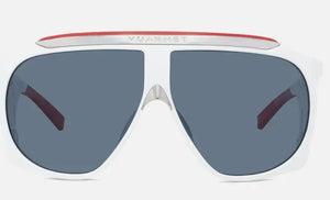 Matte White frame/PC Blue Polarlynx lenses