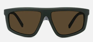Matte Kaki frame/PC Eclipse lenses (level 4 too dark to drive with)