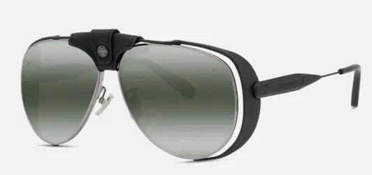 Vuarnet Arctic 01 glacier sunglasses in black with greylynx lenses