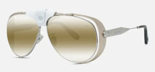 Vuarnet Arctic 01 sunglasses in gold with skillynx lenses