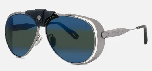 Vuarnet Arctic 01 glacier sunglasses in silver with bluelynx lenses
