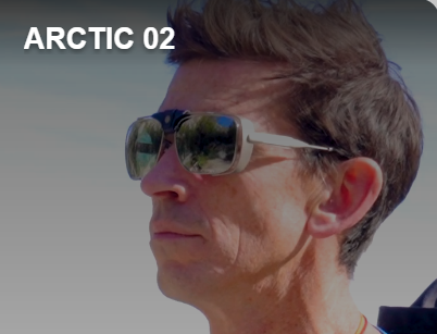 Person wearing Vuarnet Arctic 02 sunglasses