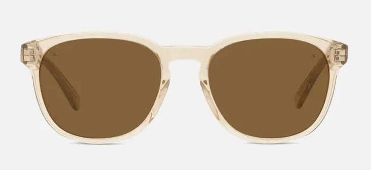 Vuarnet Belvedere 02 sunglasses in crystal champagne with brown lenses