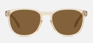 Shiny Crystal Champagne frame/Pure Brown lenses
