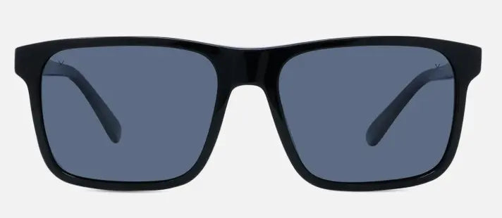 Vuarnet Belvedere 01 sunglasses in black with blue polarized