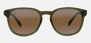 Shiny Dark Green frame/Brownlynx lenses