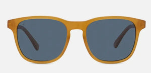 Shiny Amber frame/Blue Polarlynx lenses