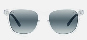 Shiny Crystal frame/Blue Polarlized lenses