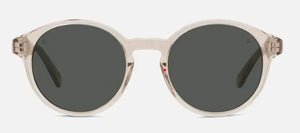 Shiny Crystal Champagne frame/Pure Grey lenses