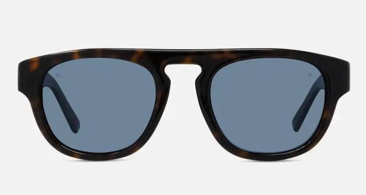 Vuarnet Belvedere 05 sunglasses in Tortoise with blue polar lenses