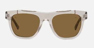 Transparent Sand frame/Pure Brown lenses