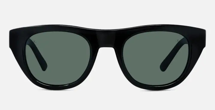 Vuarnet Belvedere 07 sunglasses in black with polarized lenses