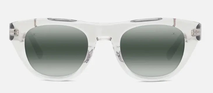 Vuarnet Belvedere 07 sunglasses in crystal champagne with grey lenses