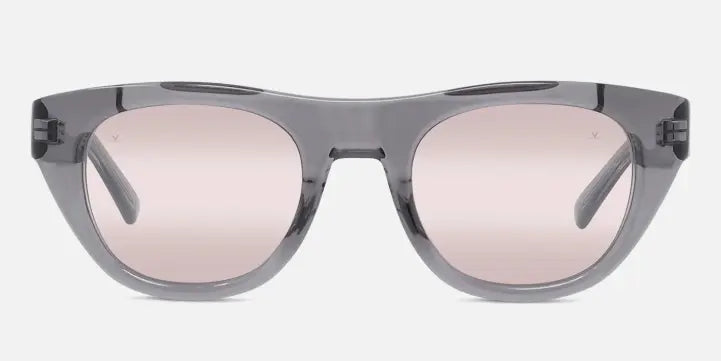 Vuarnet Belvedere 07 sunglasses in gray with light changing pink lenses