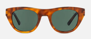 Shiny Light Havana Tortoise frame/Pure Grey lenses