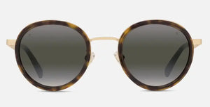 Matte Gold-Shiny Tortoise frame/Greylynx lenses