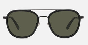 Shiny Black-Black Flag frame/Pure Grey lenses