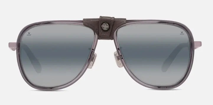 Vuarnet glacier 04 sunglasses in silver-crystal with polarlynx lenses