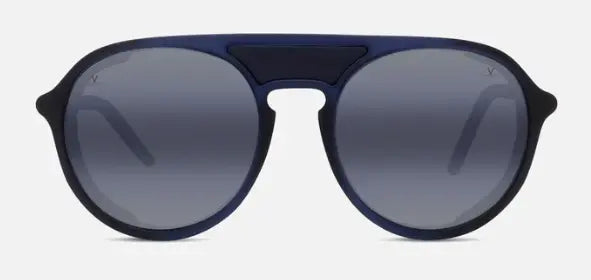 Vuarnet Ice 01 glacier sunglasses in blue with blue polarlynx lenses