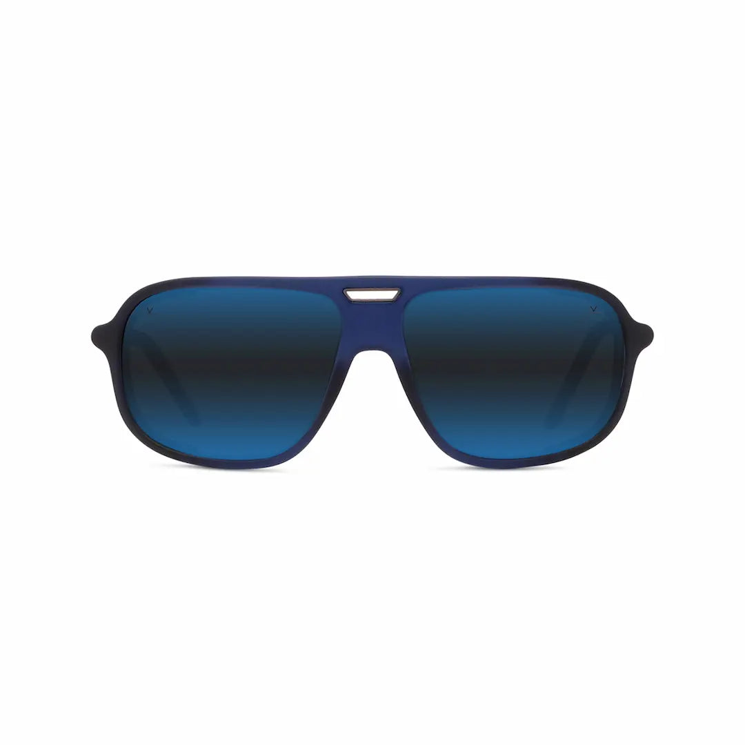 Vuarnet Ice 02 sunglasses in blue with blue polarlynx lenses