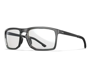 Gloss Crystal Grey frame only (no lenses for prescription)