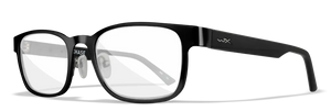 Matte Black-Black frame frame with Clear lenses