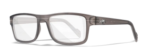 Matte Crystal Dark Grey frame/Clear lenses