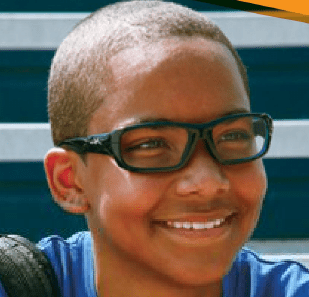 Boy wearing Wiley-X WX Gamer