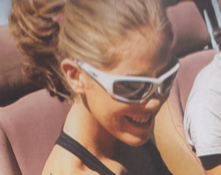 Girl wearing Wiley-X Gravity sunglasses