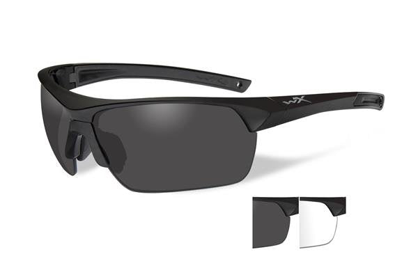 Wiley-X Guard Advanced Black/Smoke & Clear Sunglasses