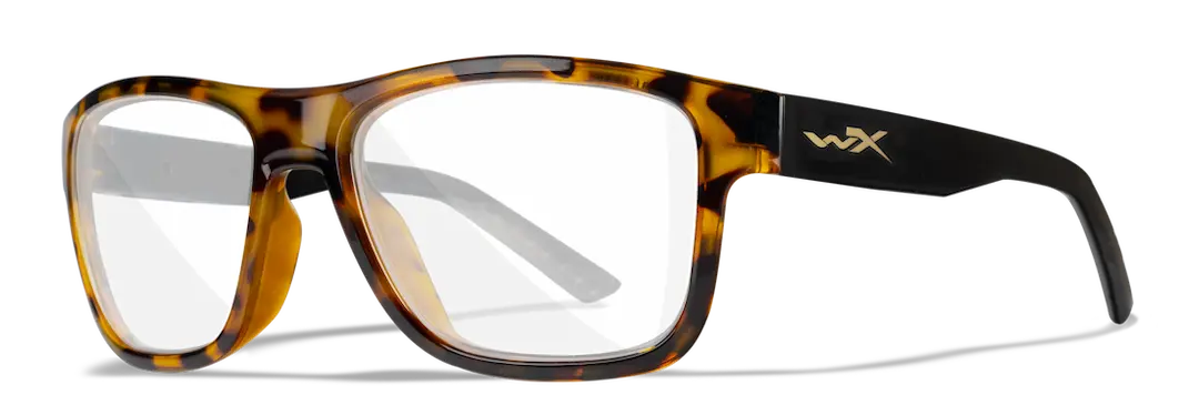 Wiley-X Ovation glasses in tortoise no lenses for Rx