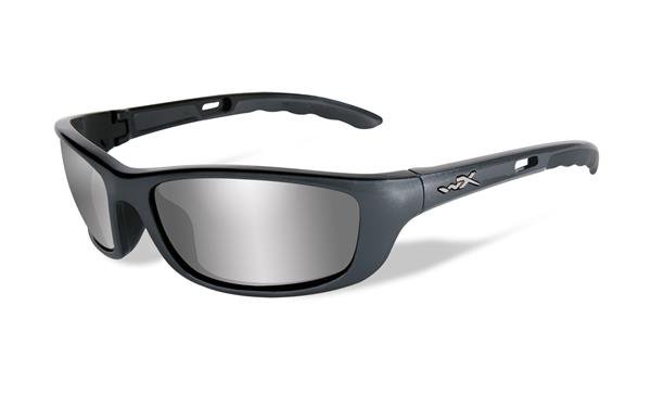 Wiley-X P-17 Gunmetal/Gray Silver Flash Sunglasses