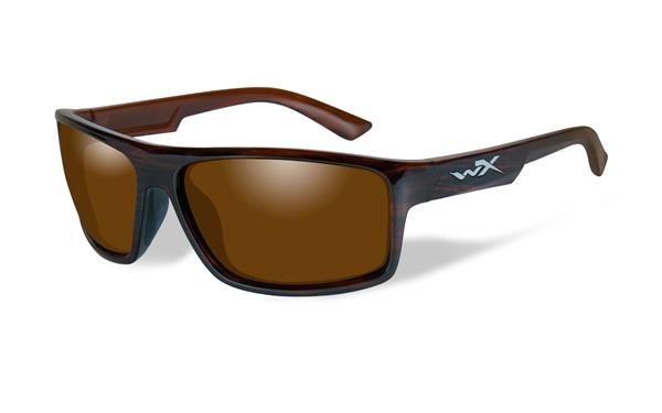 Wiley-X WX Peak Gloss Layered Tortoise/Polarized Amber