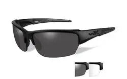 Matte Black frame with Clear and Smoke Lenses