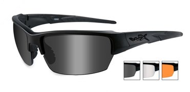 Wiley-X WX Saint Black/3 Lens Package