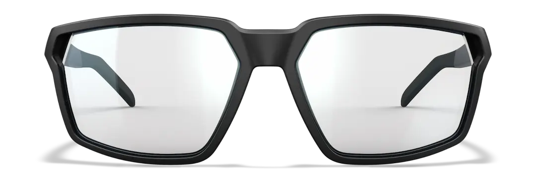 Wiley-X Sierra eyewear in black no lenses for prescription