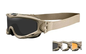 Tan frame with Clear/Light Rust and Smoke lenses