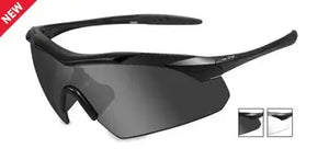 Matte Black frame with Clear and Smoke lenses